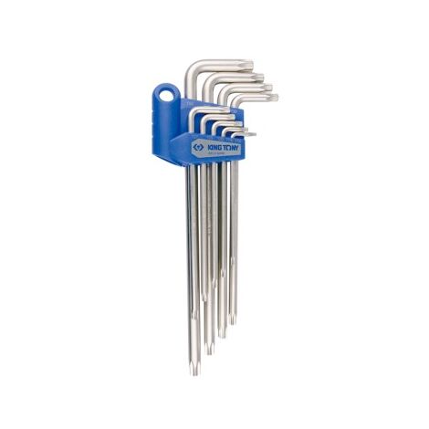 KING TONY - Jeu de 9 clés Torx longues (1/5)