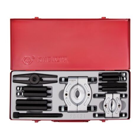 Kit de décolleurs et potence pour outils mécaniques – 1 décolleur 30~50 mm – 1 décolleur 50~75 mm – 2 tirants de 102 mm – 2 tirants de 127 mm – King Tony (1/2)