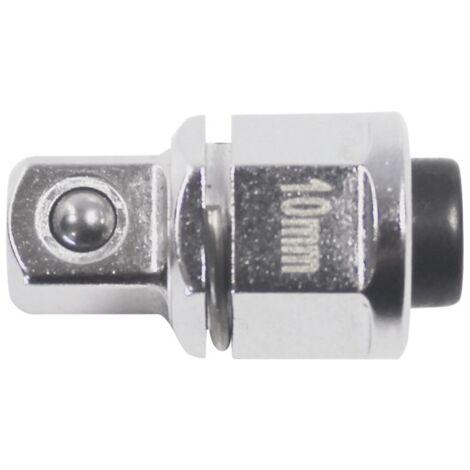 KING TONY - Adaptateur douilles 1/4" sur clé mixte à cliquet 10mm (1/3)