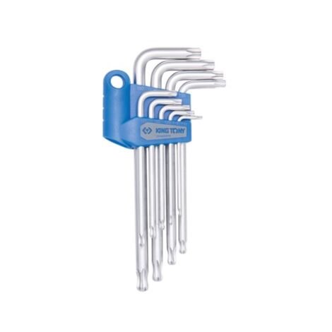 KING TONY - Jeu de 9 clés mâles extra longues "TORX" (1/5)