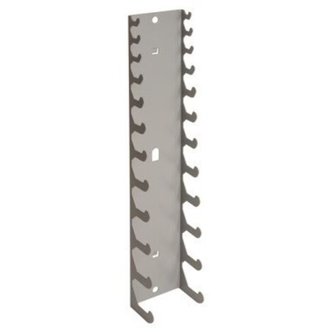 Bahco – Support pour 12 clés en tube doubles – Barre aimantée pour outils – Dimensions 74 x 50 x 398 mm – SKU 1495TPAC9