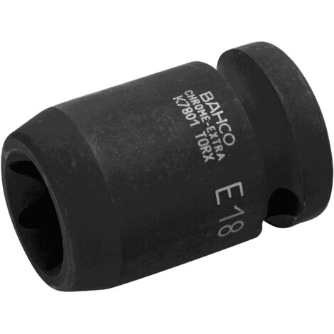 BAHCO - Douille à choc TORX® 1/2, finition phosphatée (1/2)