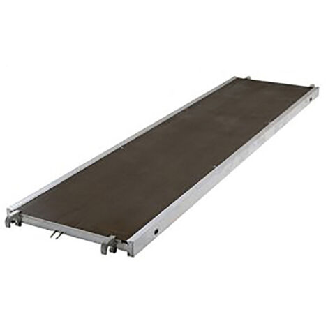 Plateau d'échafaudage alu/bois 1.50 x 0.73m - 4010323