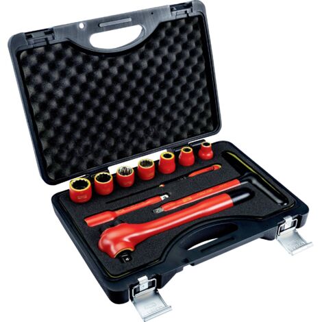 BAHCO - Jeu de douilles isolées VDE 1/2" - 11 pcs (1/2)