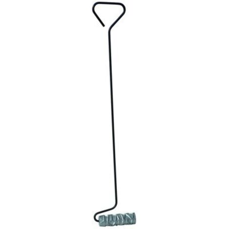 Taliaplast – Boucharde mosaïque 175mm – Rouleau en fonte d'aluminium Ø 5,5 cm – Manche acier – Pour béton armé et chantiers humides (1/3)