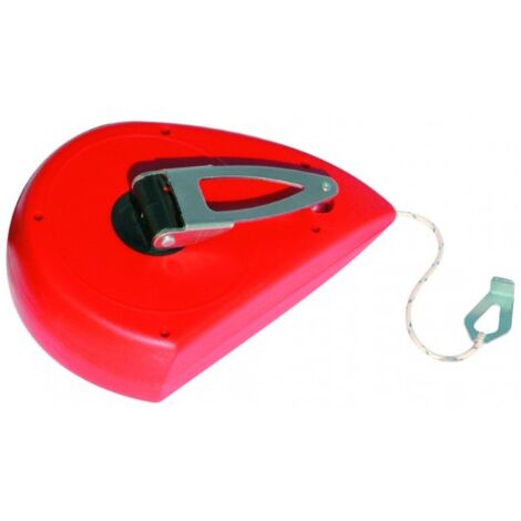 Taliaplast – Cordeau cordex rouge 30m – Fil 1,5mm tressé – Boîtier polystyrène – Bobine ABS pour résistance et durabilité