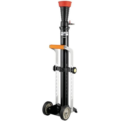 Bahco – Aspirateur de gaz d'échappement pliable – Débit 190 l/min – Corps en aluminium léger – Tuyau réglable pour véhicules (1/2)