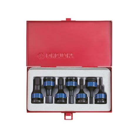 KING TONY - Coffret choc 1/2" 7 pièces (1/4)