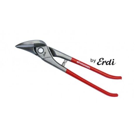 Jouanel – Cisaille à tôle bichantourneuse 280 mm – Lames en acier haute dureté – Coupe nette sans éclat – Conception monobloc robuste