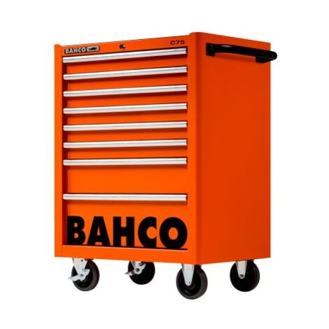 BAHCO - Servantes C75 classiques, 66 cm avec 8 tiroirs (1/5)