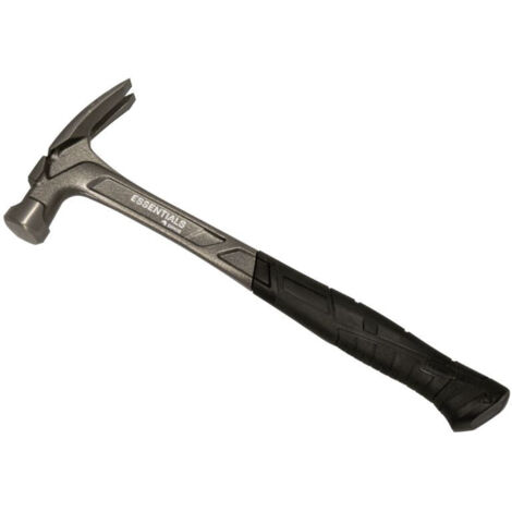 Dimos – Marteau universel forgé 870 g – Tête ronde polie – Porte-clou magnétique – Manche ergonomique anti-vibrations