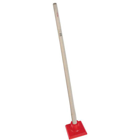 SOFOP TALIAPLAST - dame carrée 5kg 15x15cm acier forge emmanchée bois (1/3)