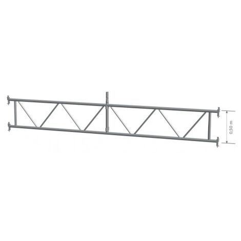 DUARIB - Poutre - hauteur : 0.5m - pour échafaudages F3000, F3000 ALU et MULTI 4X - acier (1/3)