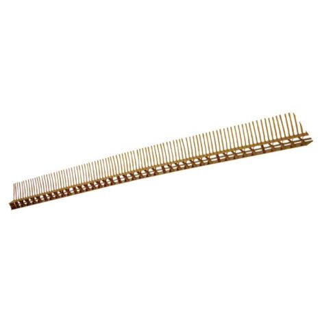DIMOS - Ventilation basse tuile rouge brique avec peigne L 1m h 85mm - 1000 mm