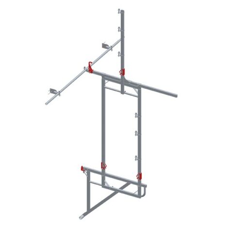 Echafaudage de toit OSSMAN® avec fixation sur lucarne - DIMOS - 2000 mm (1/5)