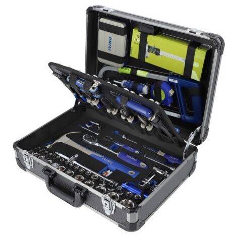IRIMO - Boîte à outils en aluminium - 145 pcs (1/5)