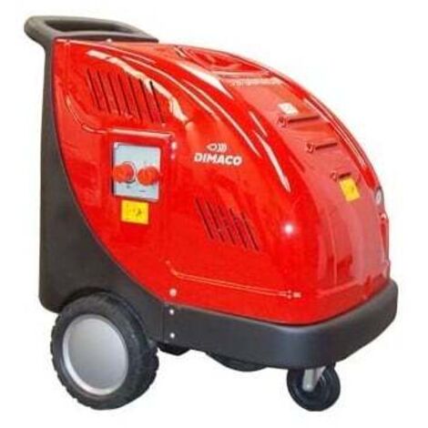 Nettoyeur haute pression électrique 900 l/h 200 bar 7,5 CV – Moteur triphasé – Système d'injection intégré – Flexible 10 m – Dimaco