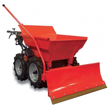 Altrad – Chasse-neige orientable pour mini dumper BMD300 – Lame à 3 positions – Accessoire pour déneigement efficace – Compatible terrains difficiles