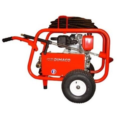 DIMACO - Nettoyeur HP 900 l/h 210 b Moteur Diesel YANMAR 10 CV - Avec châssis TP