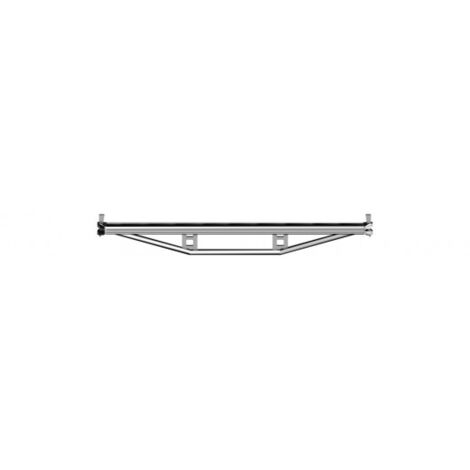 Layher – Support plancher en U ajustable 0.73m à 3.07m – Aluminium léger – Pour échafaudages multidirectionnels – Joints de sécurité renforcés