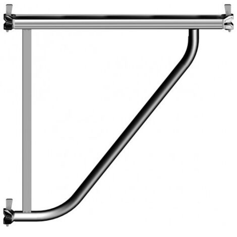 Layher – Console universel à clavette pour échafaudage multidirectionnel – Charge maximale 200 dsN/m² – Installation sécurisée de planchers