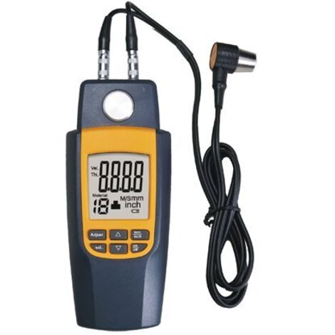 Mesureur d'Épaisseur de Paroi par Ultrason 5 MHz – 1,2 à 225 mm – Métal, Verre, Plastique  Réf. 005160
