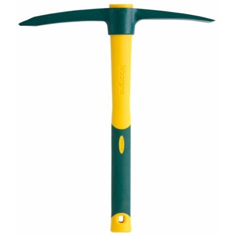 Leborgne – Décintroir à pic 37cm – Lame en acier pour façades en pierres – Précision autour des détails d'architecture – Manche ergonomique Novagrip (1/2)