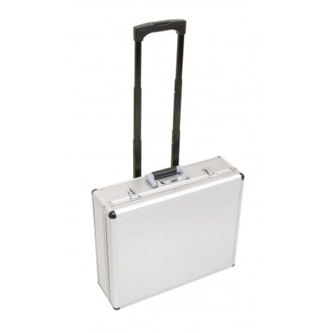 MOB - Valise Aluminium + Trolley Vide