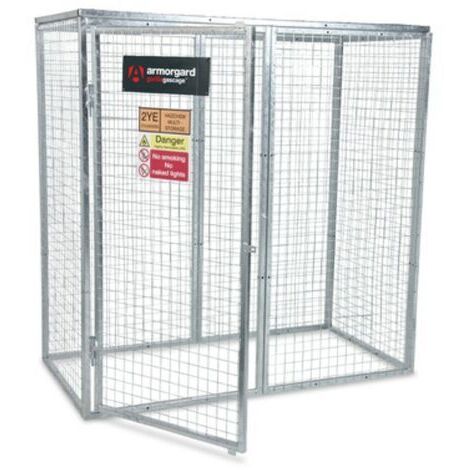ARMORGARD - Cage bouteilles de gaz Gorilla Gas Cage GGC7 - 1800x900x1800