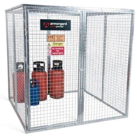 ARMORGARD - Cage bouteilles de gaz Gorilla Gas Cage GGC10-2400x1800x1800