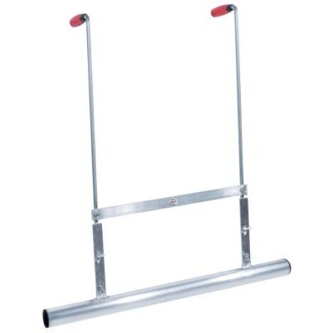 Finish – Taloche à débuller 50 mm – Aluminium pour béton auto-nivelant – Poignées ergonomiques – Bras réglables 0,80/0,88 m