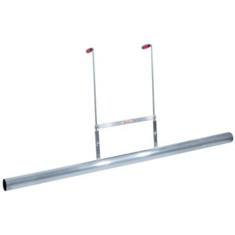 Taliaplast – Taloche à débuller 80 mm x 2,00 m – Aluminium avec embouts plastique – Poignées ergonomiques – Pour chapes liquides (1/7)