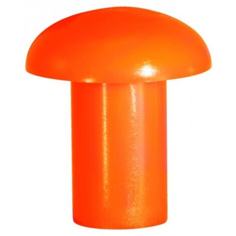 SOFOP TALIAPLAST - Embout de sécurité "TALIAFLUO" orange (sac de 125)
