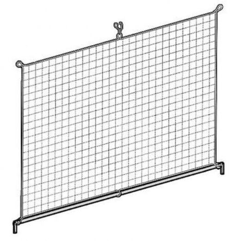 ALTRAD - Kit filet 3,00 m pour protection couvreur - gamme échafaudage façadier - AERIS 45 - Réf: j02585