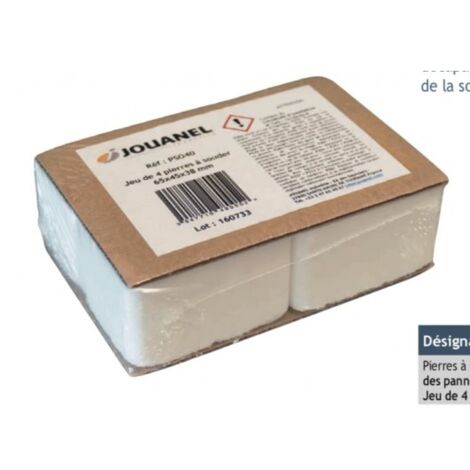 JOUANEL - Lot de 4 pierres à souder ammoniacale 65 x 45 x 40 mm - Réf: PSO40 (1/2)
