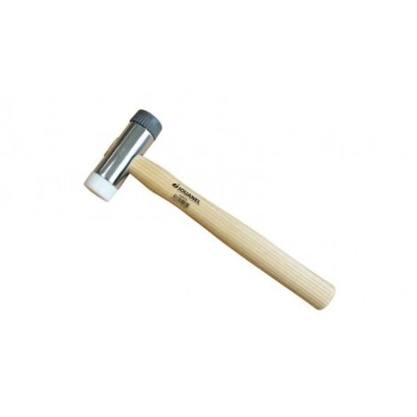 Jouanel – Marteau soigneux 25 mm – Manche en bois verni – Poids 250 g – Pour travaux délicats – MARSO25
