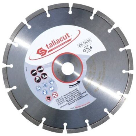 SOFOP TALIAPLAST - Disque diamant laser Ø230 mm Taliaplast – Coupe béton à sec ou à eau (1/2)