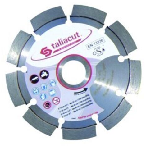 SOFOP TALIAPLAST - DISQUE LASER DIAMANT 125MM 10 SEGMENTS HAUTEUR 7MM (1/2)