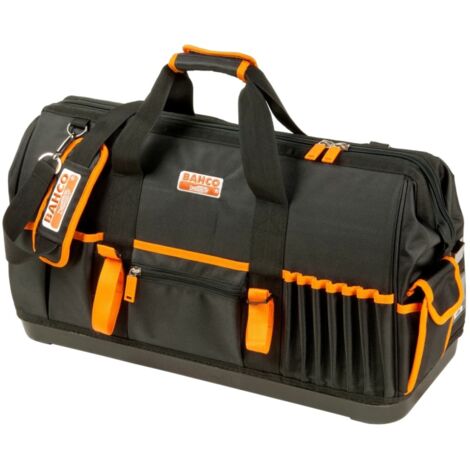 BAHCO - Sac à outils textile 48 L fermé avec base rigide, 260 mm x 255 mm x 610 mm (1/4)