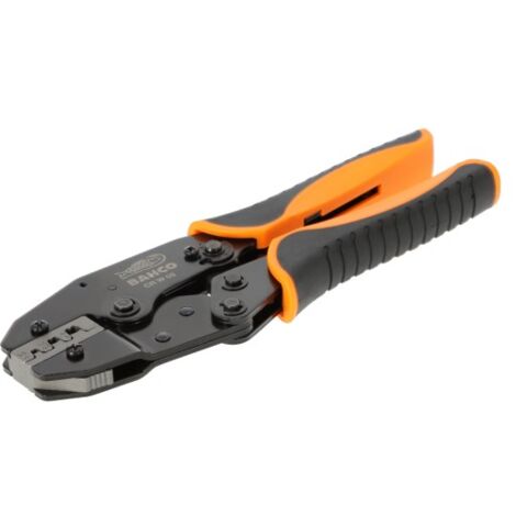 BAHCO - Pince à sertir à cliquet pour connecteurs enfichables ouverts, 225 mm (1/3)