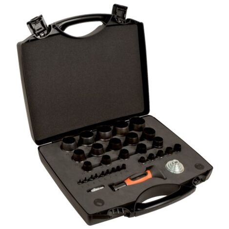 BAHCO - Jeu de découpe-joints interchangeables 2 mm-50 mm - 32 pcs/mallette en plastique (1/2)