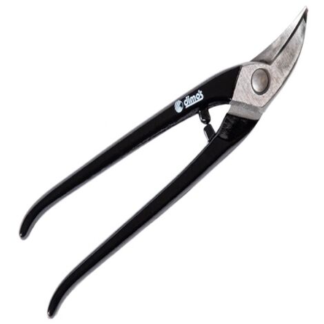 Dimos – Cisaille coupe-trou à lame courbe 30 mm – Pour découpes circulaires métal – Lame en acier forgé très résistante – Coupe à gauche