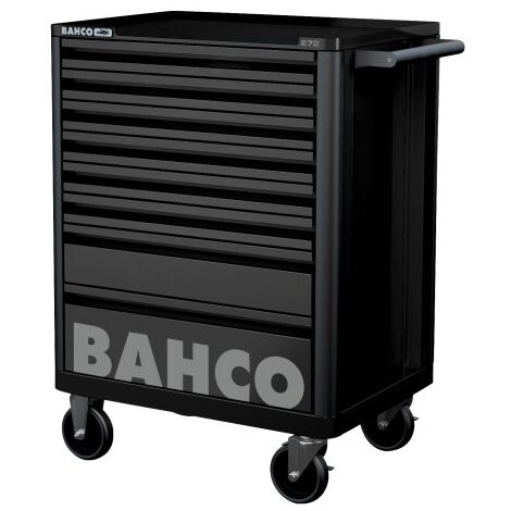Bahco – Servante d'atelier roulante 66 cm – 8 tiroirs avec glissières à billes – Charge max 30 kg – Châssis acier double paroi – Système de fermeture à clé (1/5)