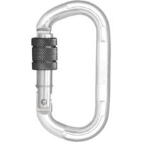 KRATOS SAFETY - Mousqueton aluminium à verrouillage à vis - type Keylock, ouverture 15 mm