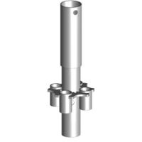 DUARIB - Montant de départ - 2m - pour MULTI 4X - acier