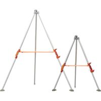 Trépied télescopique aluminium 3 m espace confiné 3 utilisateurs 20 kN – TRA32 Delta Plus