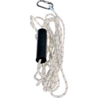 DELTA PLUS - Support d'assurage 10 mètres en corde tressée de 10,5 mm - Longueur: 10 m