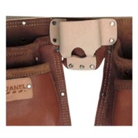 Tablier américain cuir QS avec ceinture, 6 poches et 5 porte-accessoires - JOUANEL - Réf: TABUSHQ