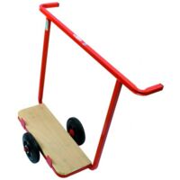 Taliaplast – Chariot porte-plaques 2 roues – Dimensions 600 x 200 mm – Charge max 450 kg – Structure acier peinture époxy – Livré monté