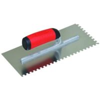 SOFOP TALIAPLAST - Platoir à colle inox 28x12 monture alu dents 6x6mm